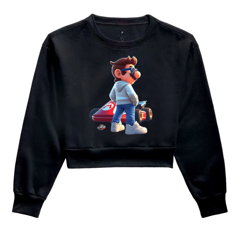 Cropped Moletom PH - Mario