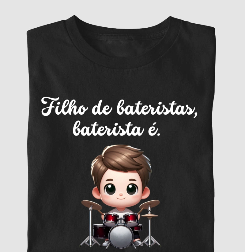 Filho de bateristas
