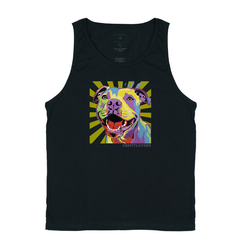 Pit Bull tela pop art 