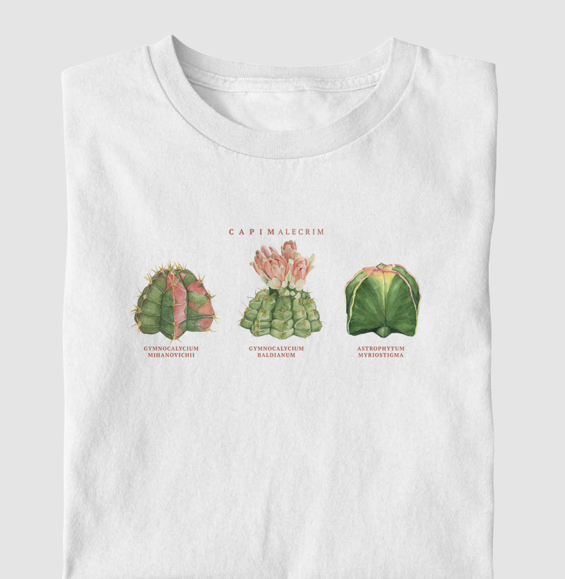 T-shirt Tríade Cactos