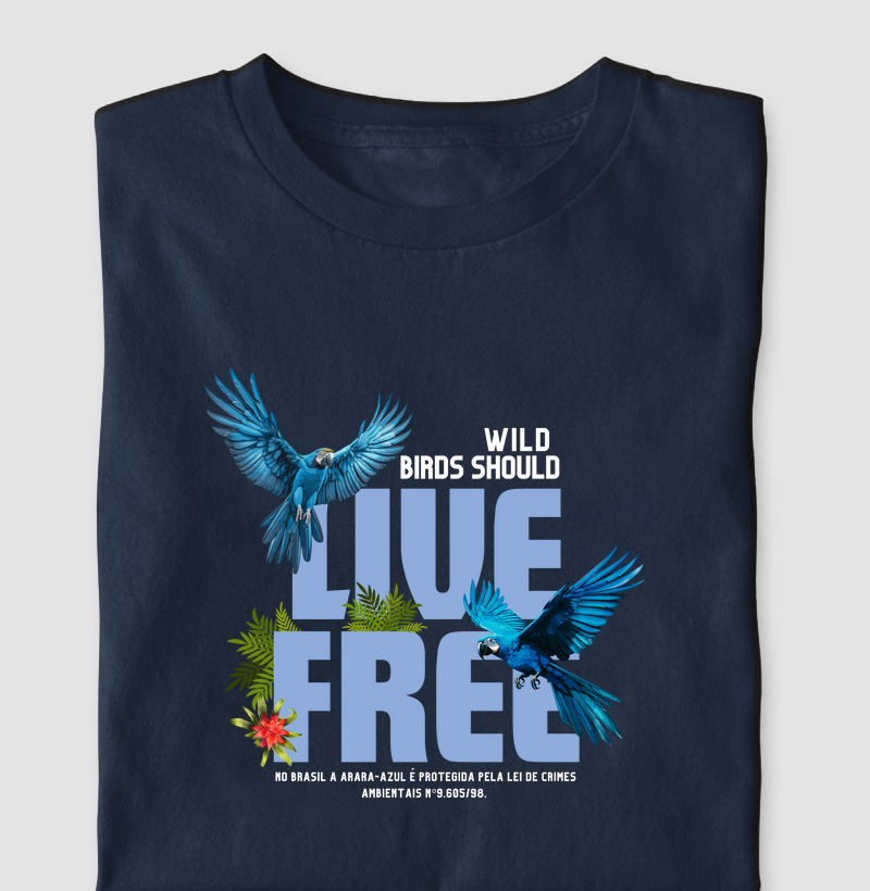 Camiseta Live Free