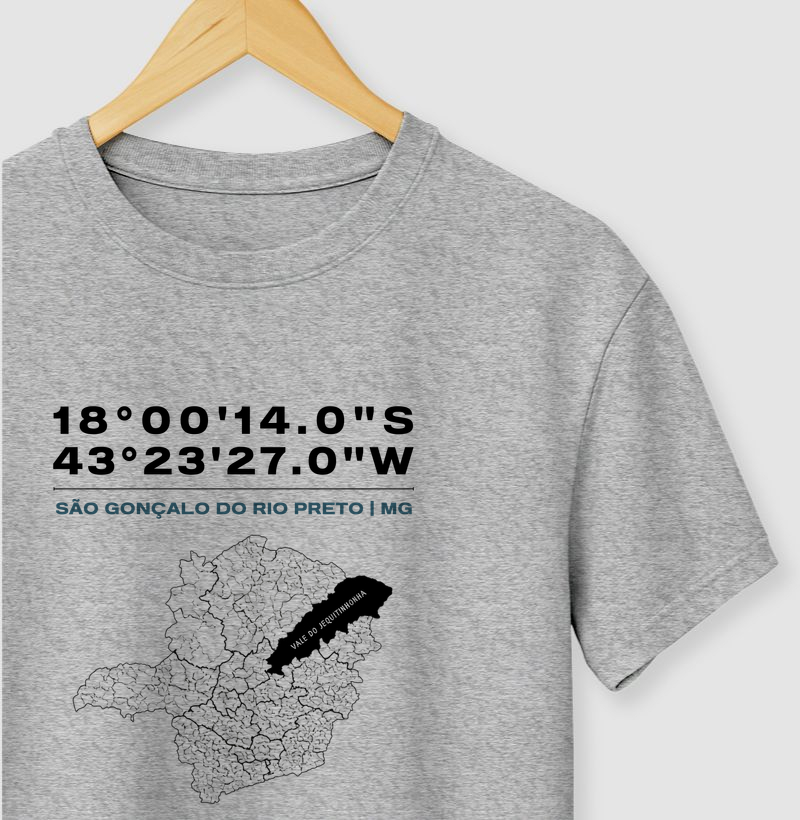 Coordenadas Mapa MG/Vale | São Gonçalo do Rio Preto