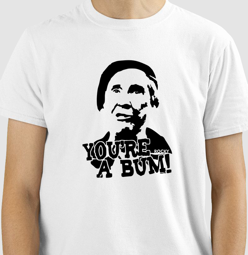 YOU ARE A BUM! PRETO