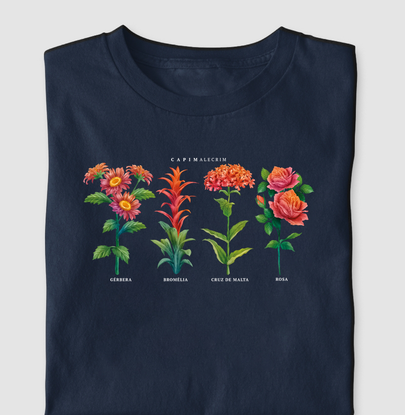 T-shirt Quarteto Florido