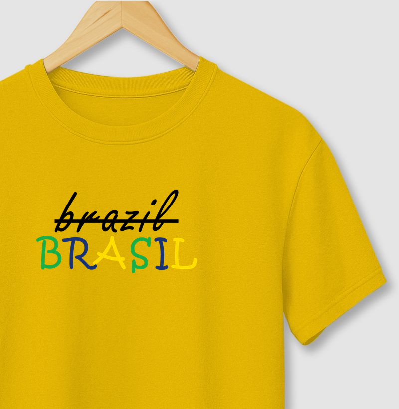 Camiseta Brasil com S