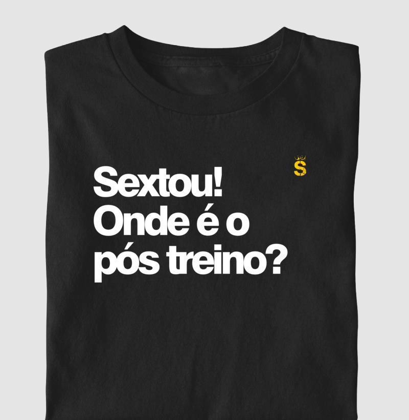 Sextou! Onde é o pós treino?