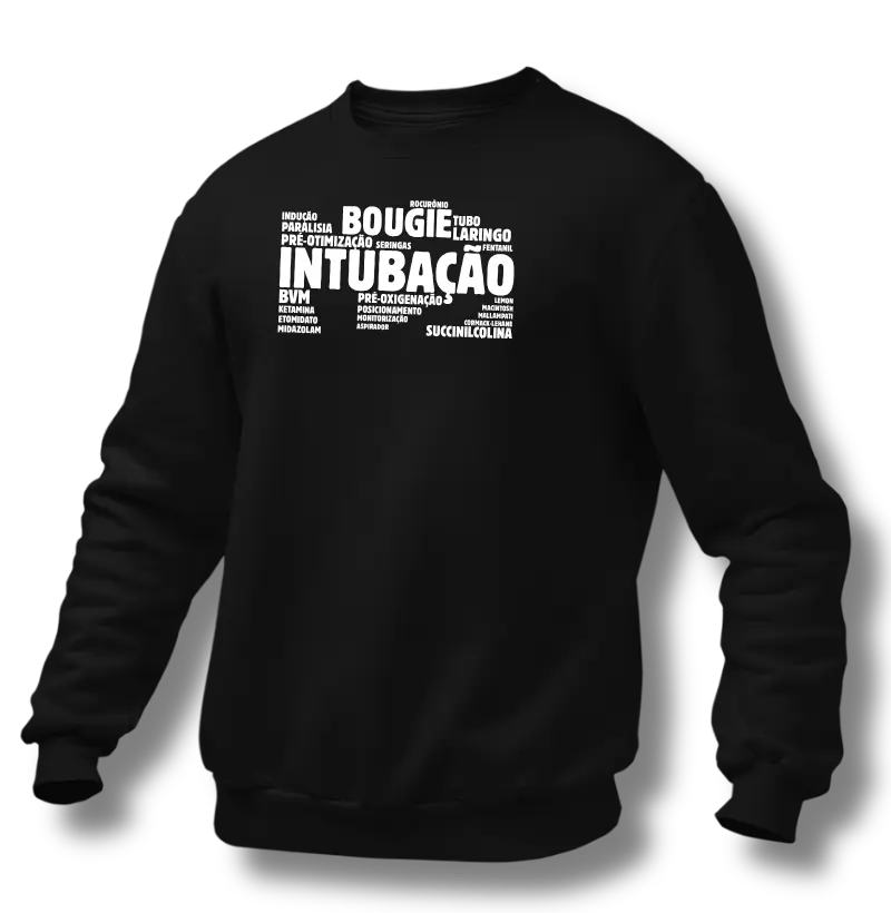 Suéter Moletom – Mix de Intubação