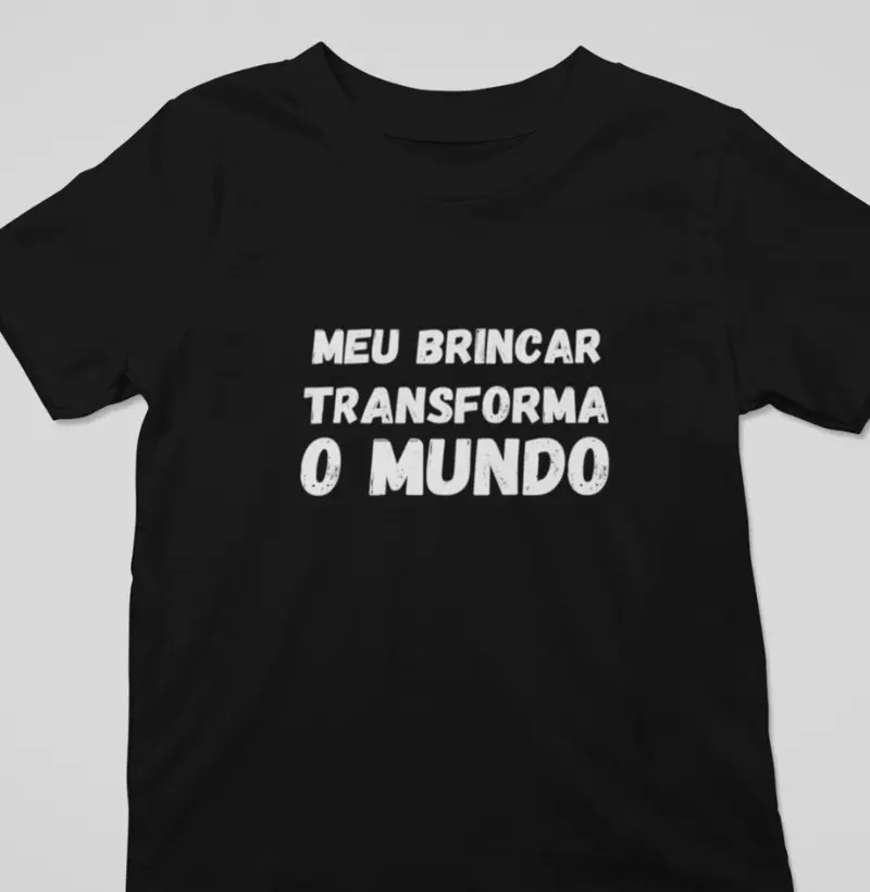 Camiseta Mini | Transformar o Mundo