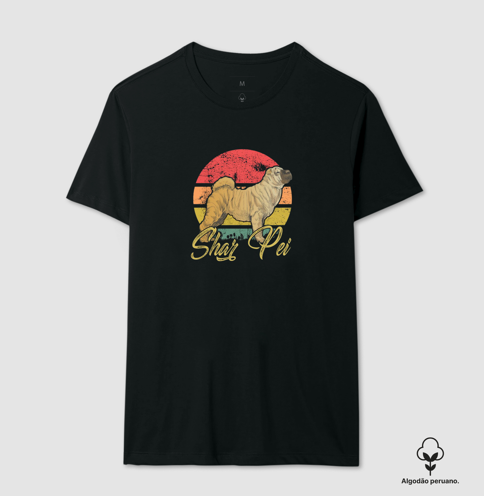 Shar pei retro