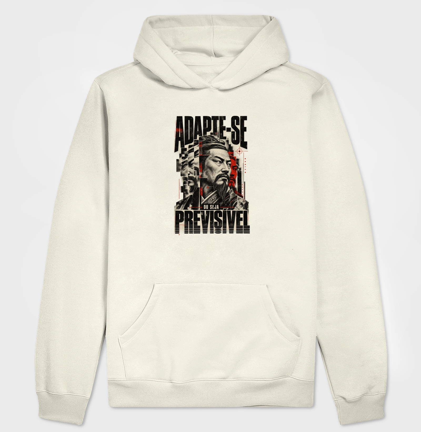 Sun Tzu - Adapte-se ou Seja Previsível - Hoodie Moletom