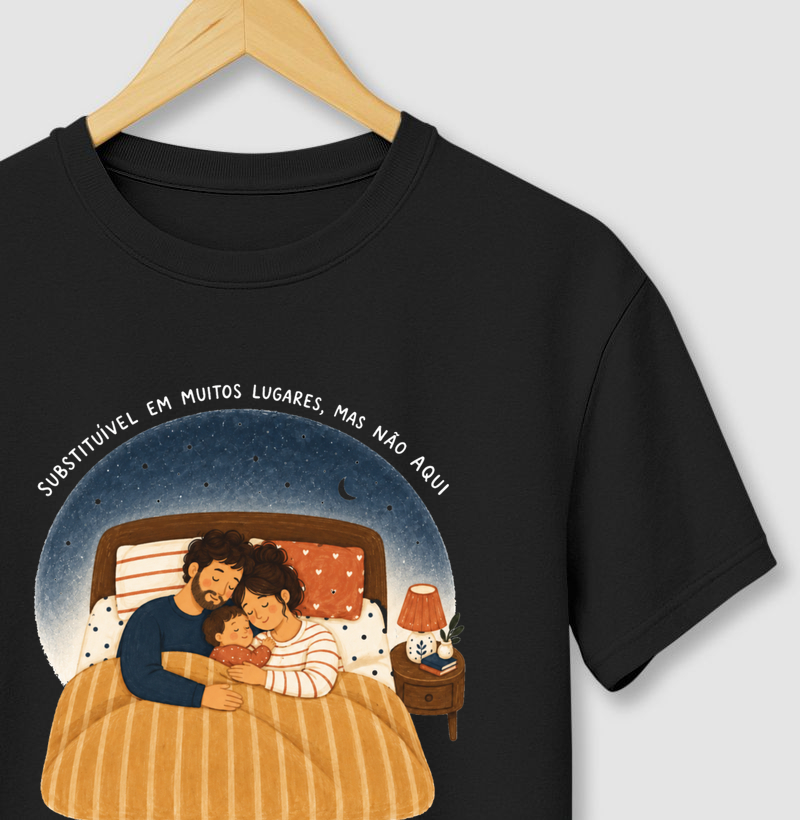 Insubstituível Aqui - Camiseta