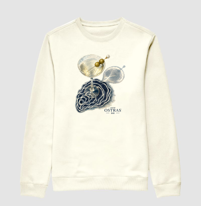 Moletom Happy Oyster - por Enfim