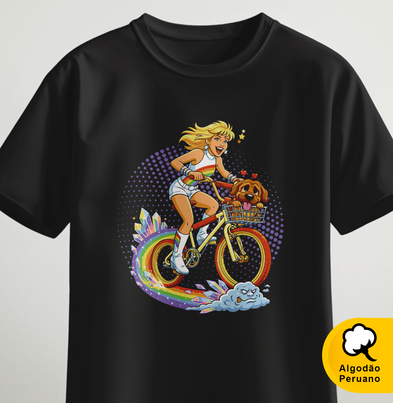 Super Xuxa pedalando