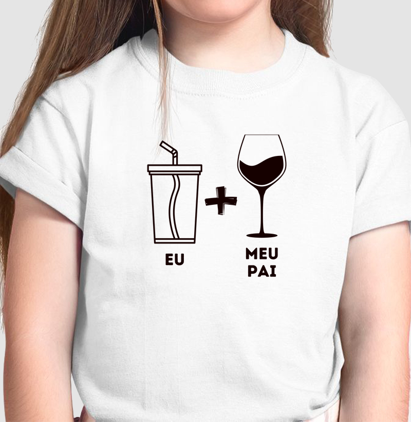 Camiseta Infantil Pai e Filho