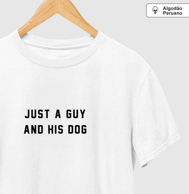 JUST A GUY AND HIS DOG lg