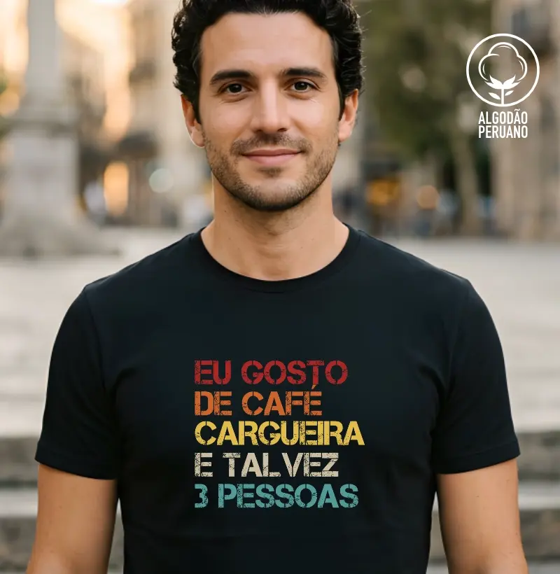 Camiseta Alma Outdoor | Café, Cargueira & Pouca Gente
