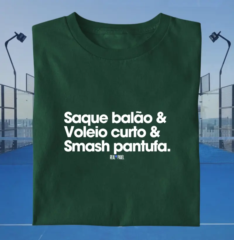 Saque, voleio e smash