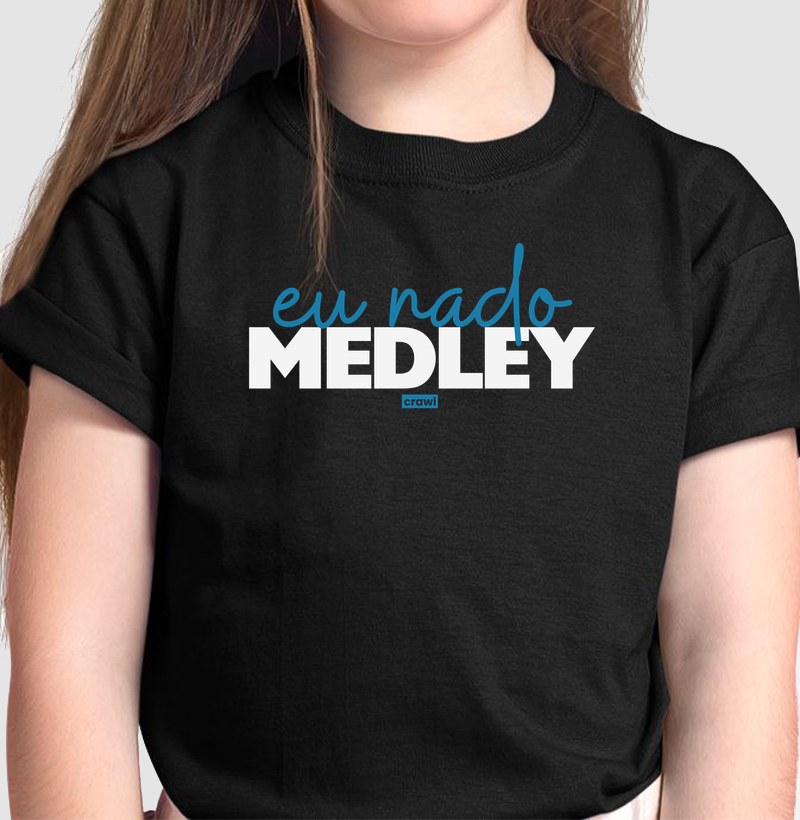 Eu Nado Medley - Camiseta Infantil