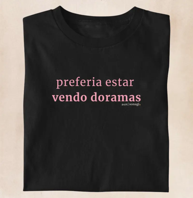 Preferia estar vendo doramas