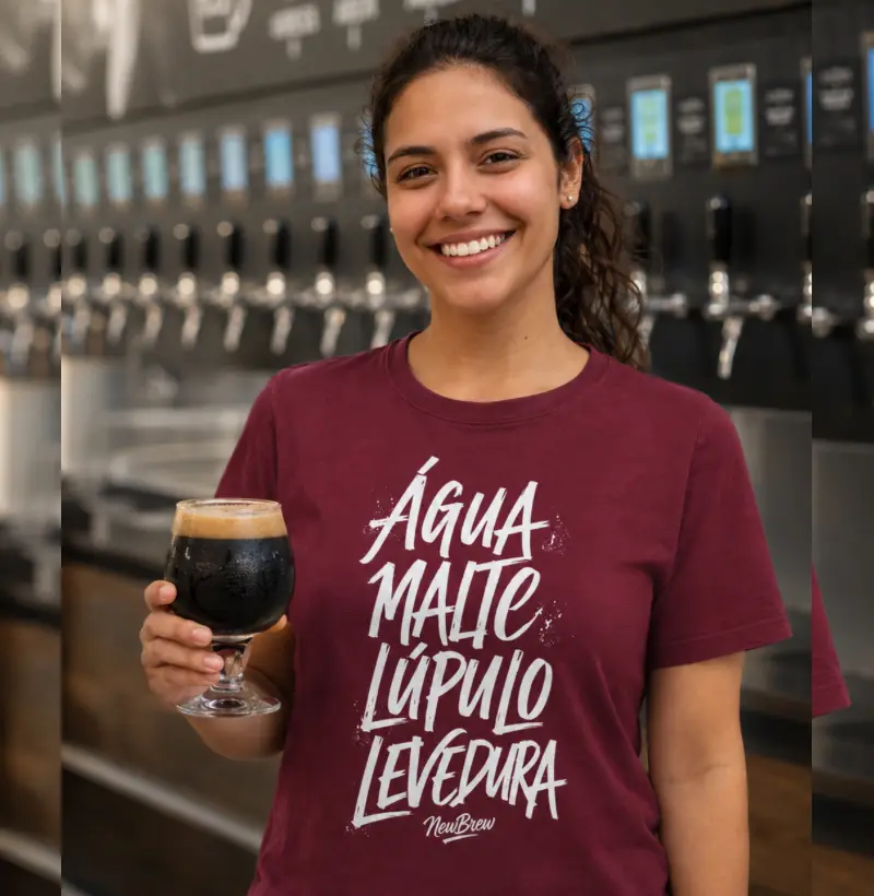 Água, Malte, Lúpulo, Levedura - New Brew