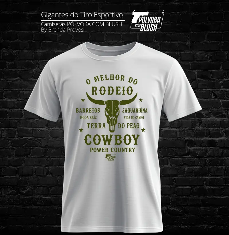O Mlehor do Rodeio Brenda Provesi - Camiseta