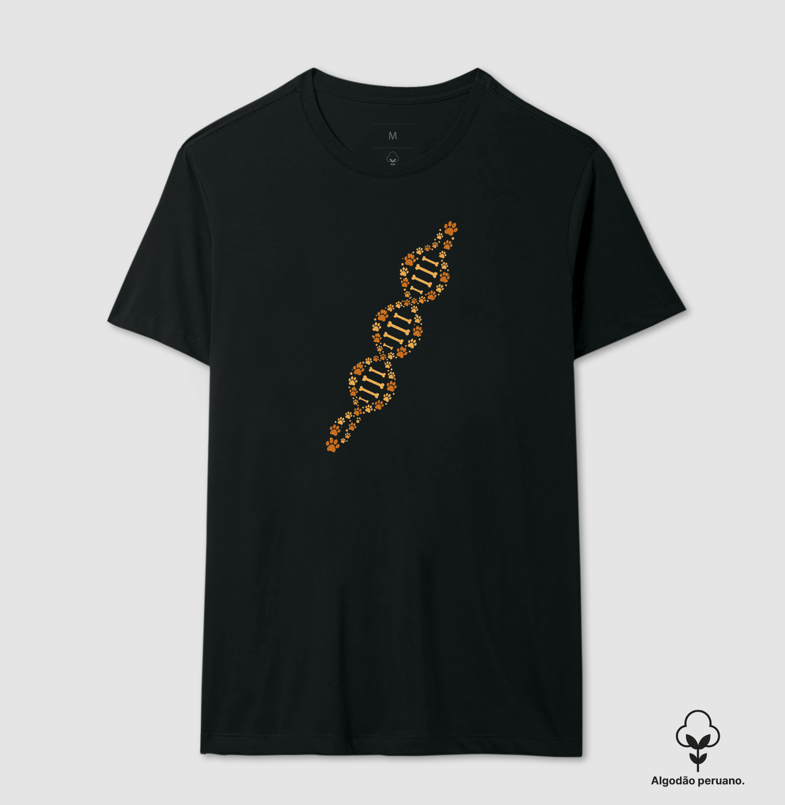 DNA Cachorreiro - Camiseta Algodão Peruano