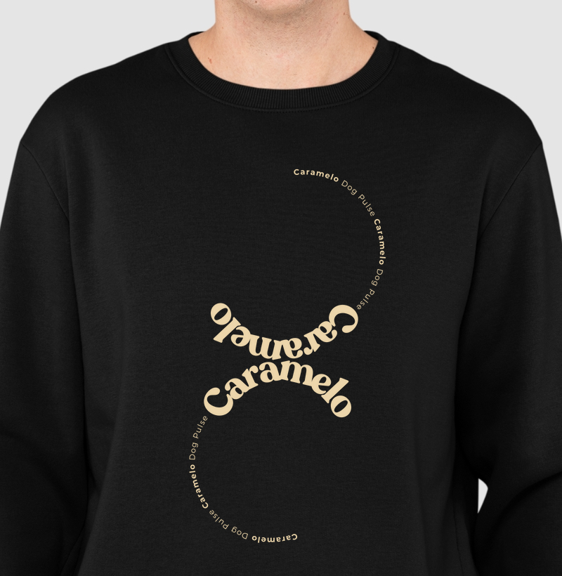 Suéter Moletom Dog Pulse – Caramelo Clássico