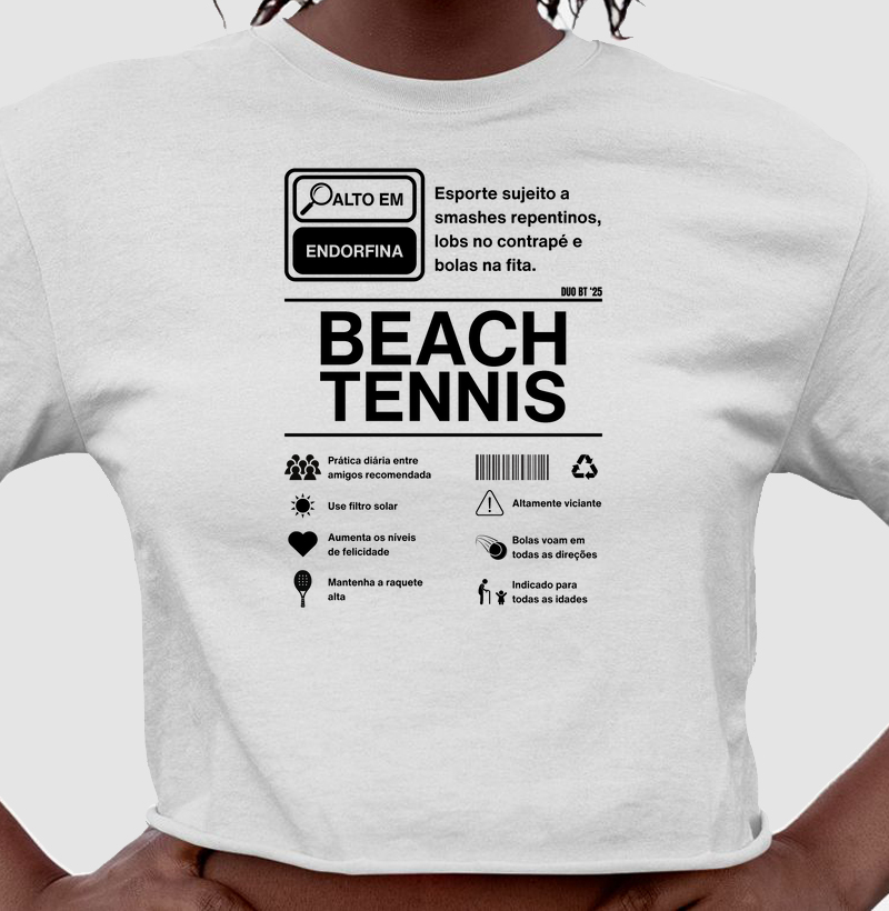 Beach Tennis Rótulo