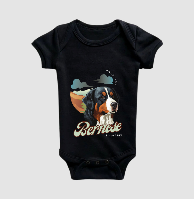 Body Infantil Bernese Busto Dog Pulse
