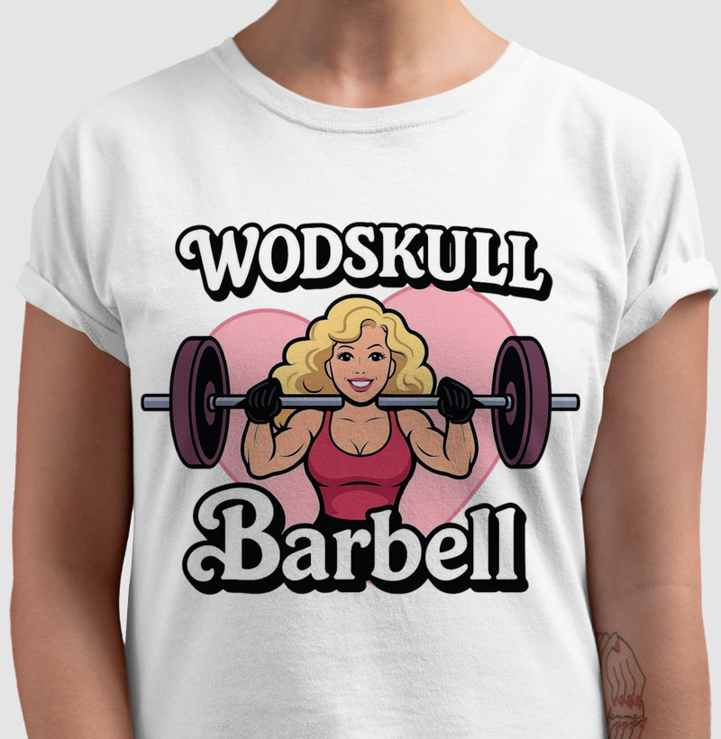 Camiseta Wodskull Barbell