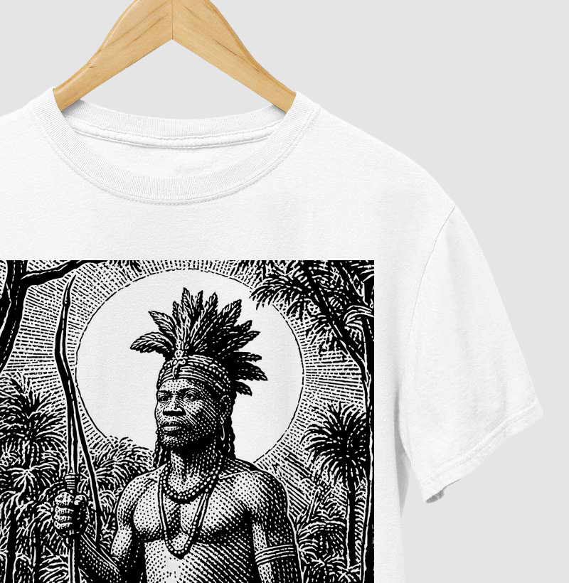 Camiseta - Oxóssi - Desenho 2