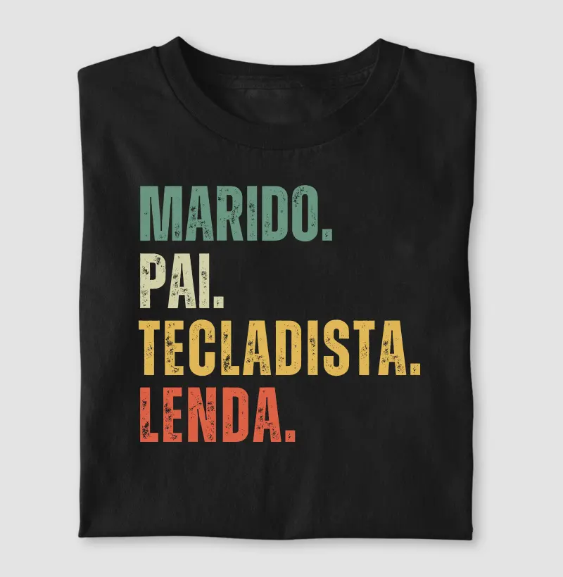 Marido. Pai. Tecladista. Lenda
