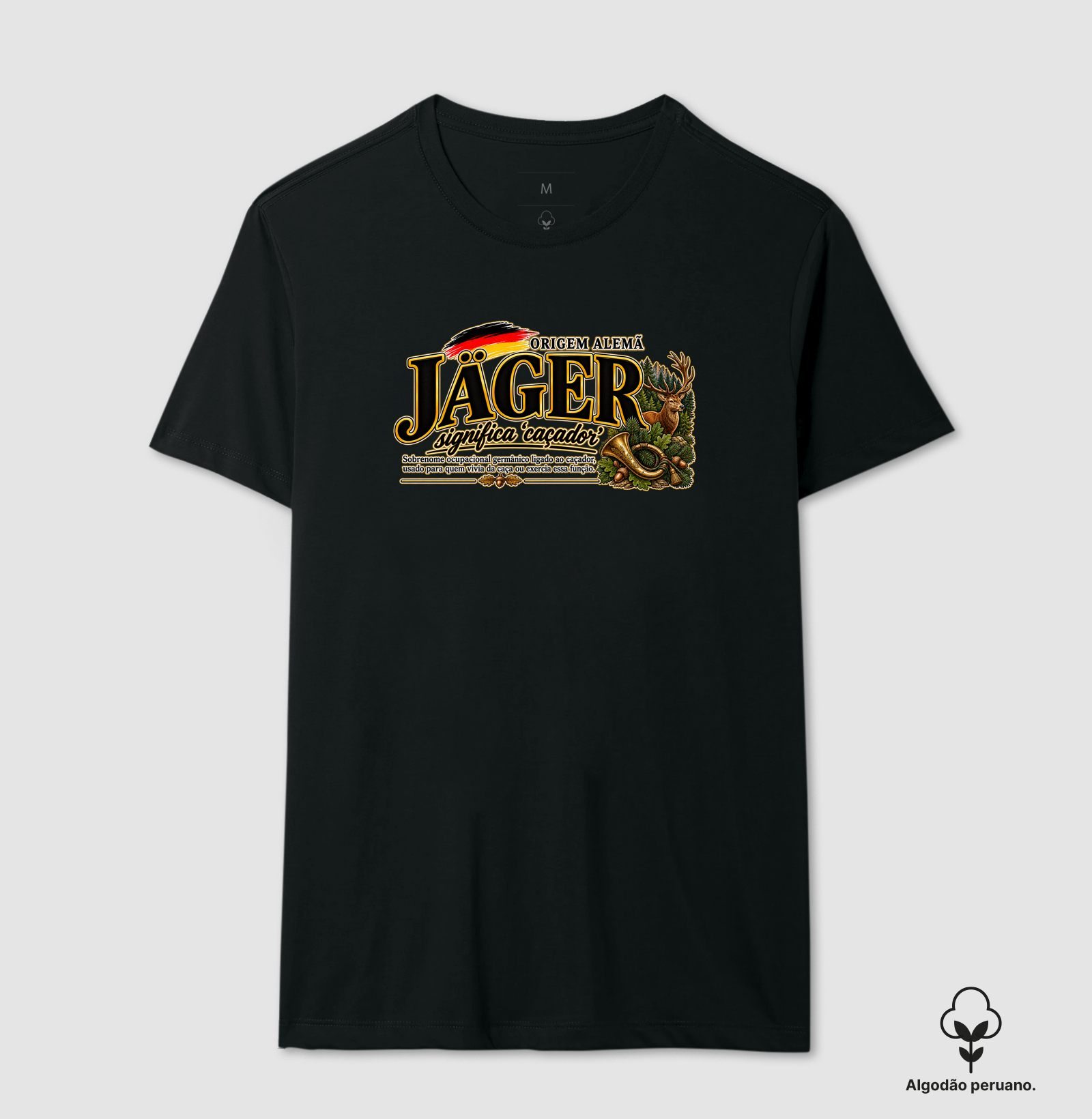Jäger - Camiseta Algodão Peruano