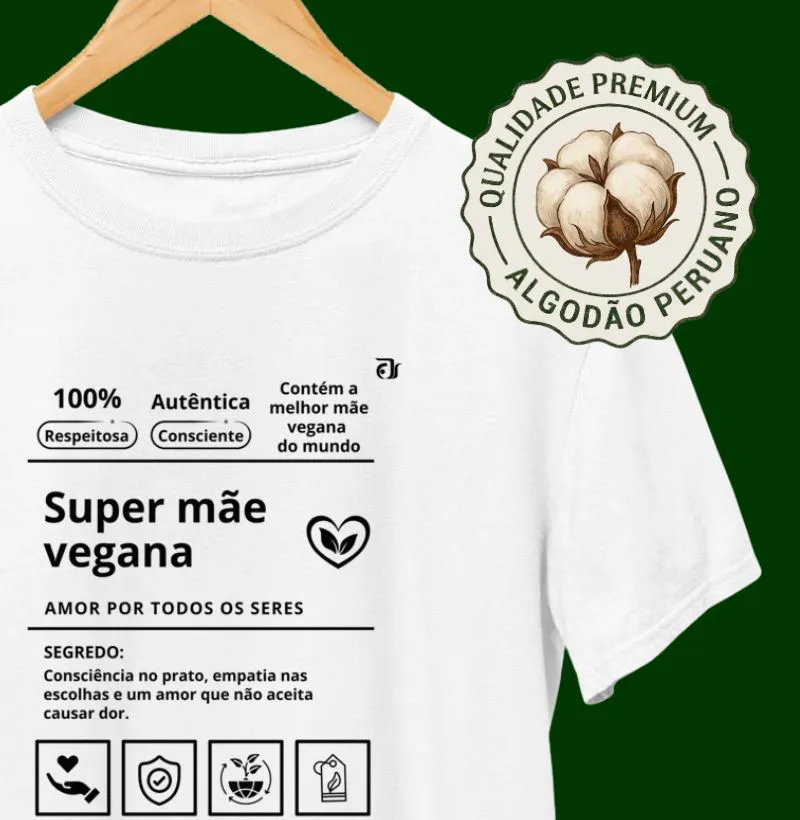 Super mãe vegana