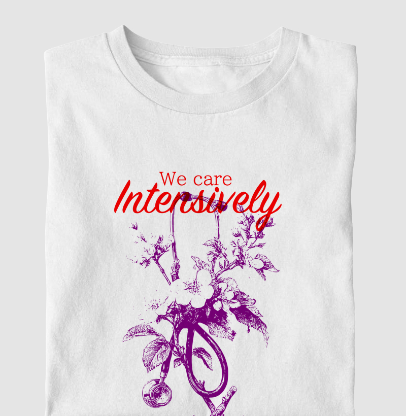 Camiseta - Intensiva: We Care Intensively