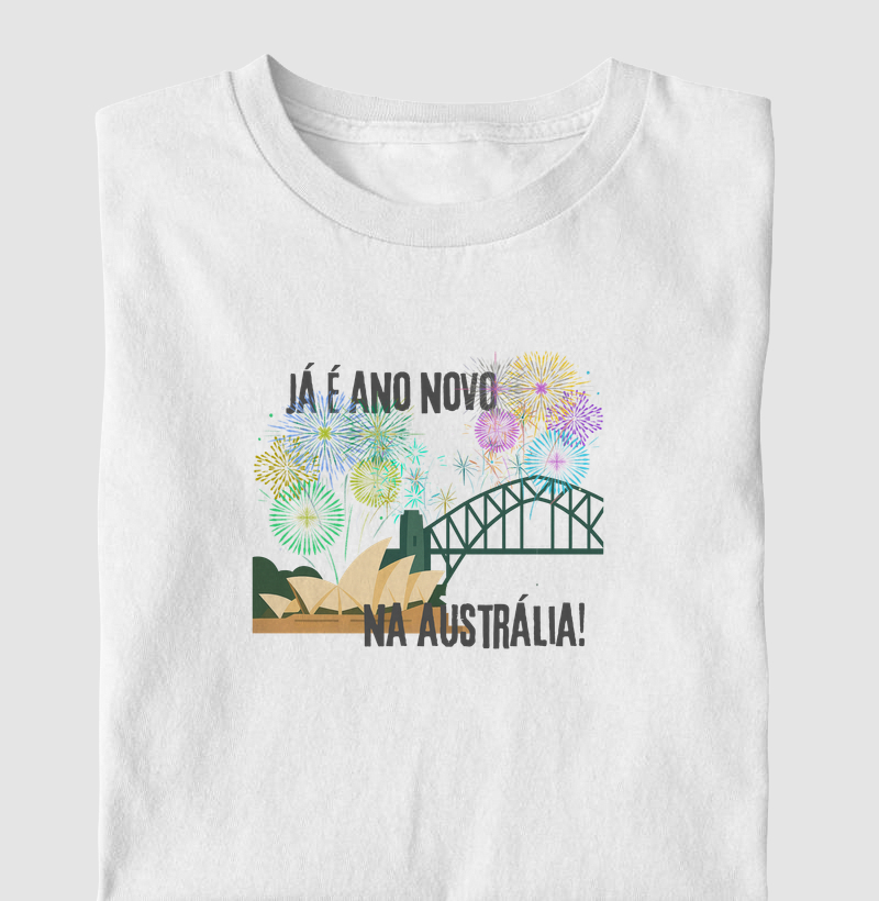 Já é ano novo na Austrália