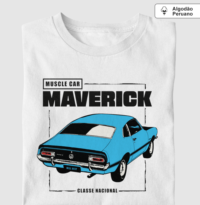 Maverick Muscle Car | Azul
