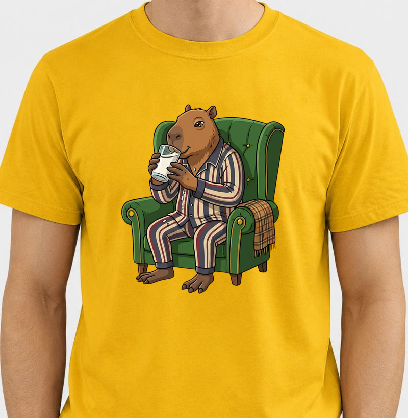 capivara de pijama