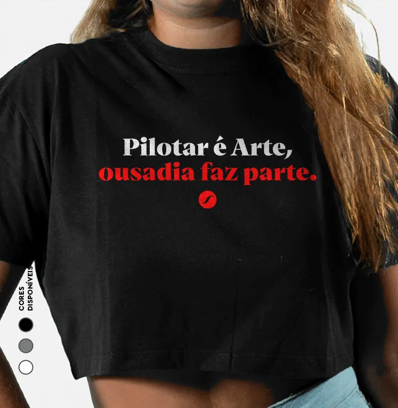 Pilotar é arte, ousadia faz parte.