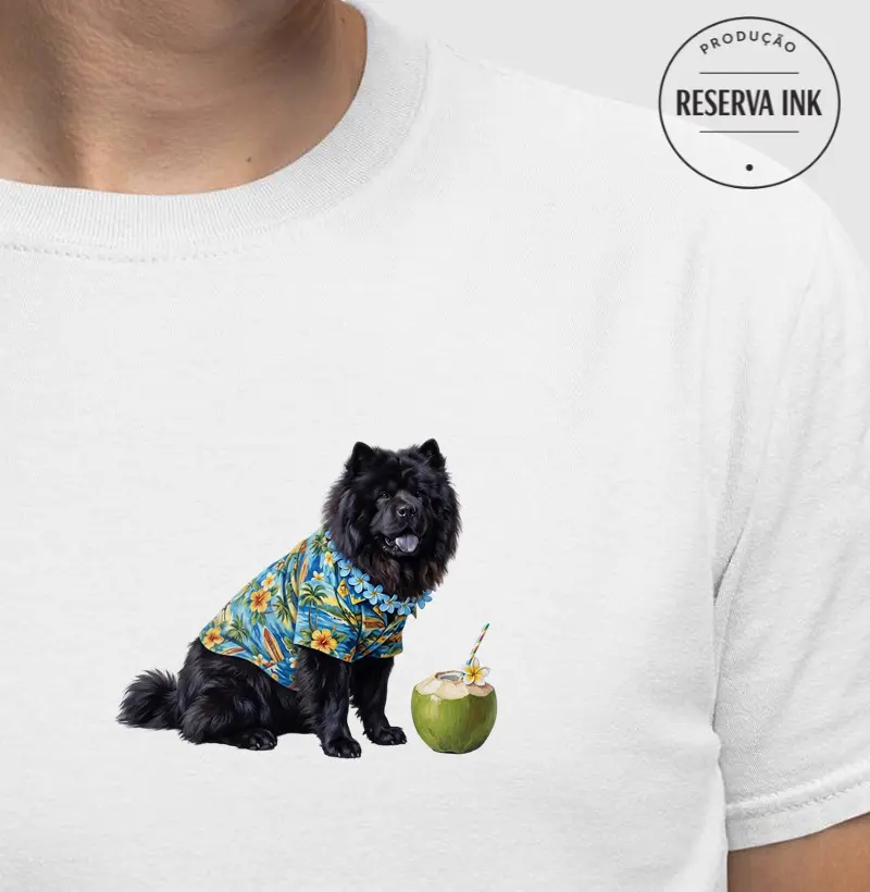 Chow-chow Preto - Férias