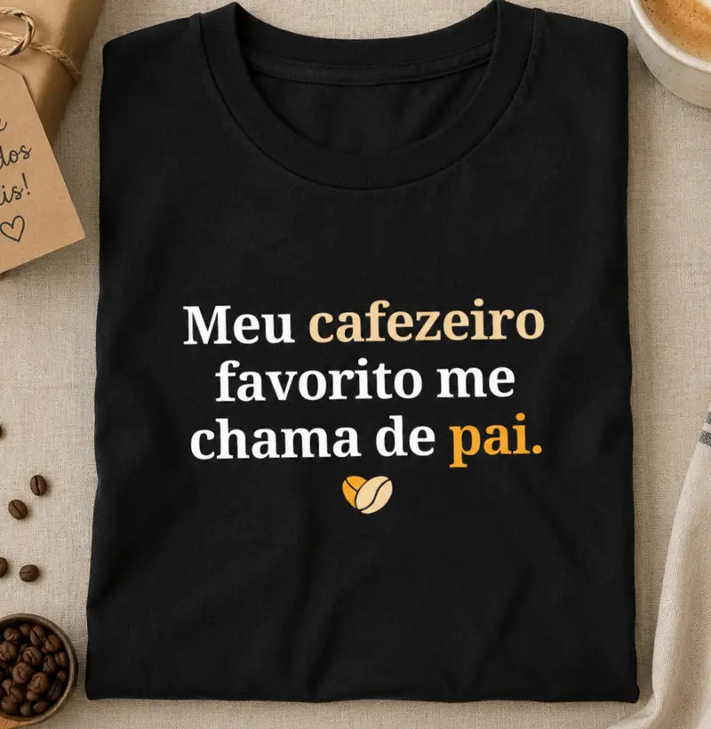 Meu cafezeiro favorito me chama de pai