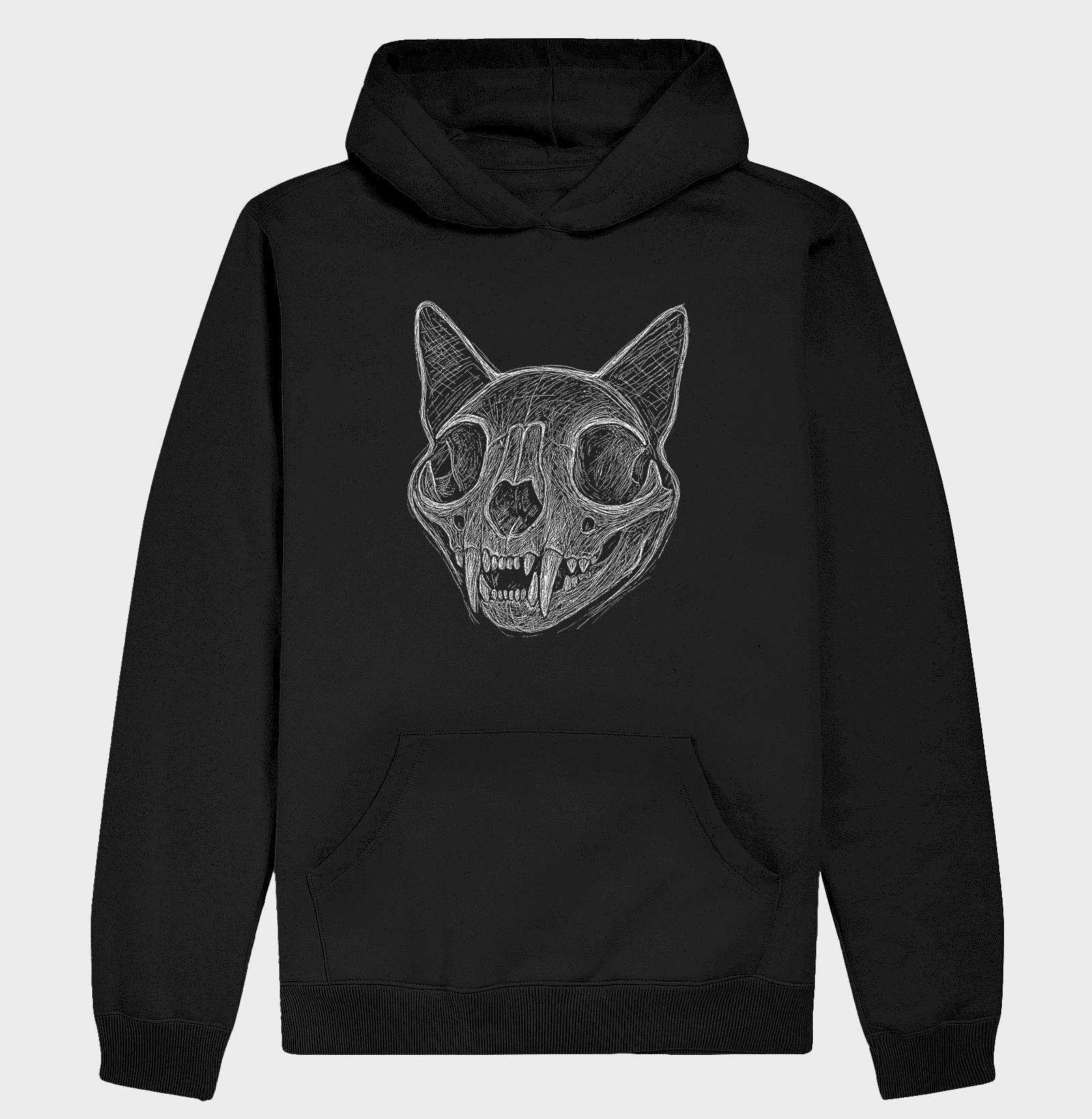 Cat Skull — Versão Branca
