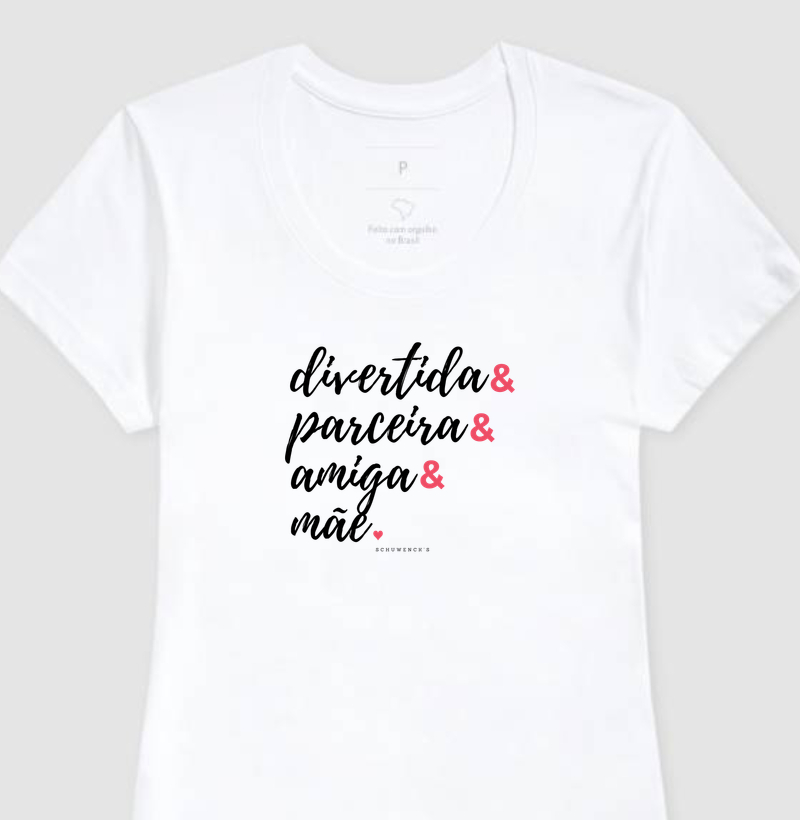 Camisa dia das Mães