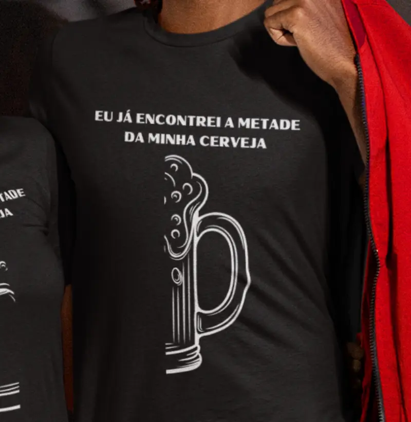 Metade da minha cerveja