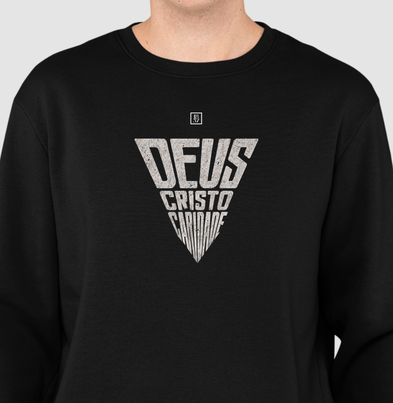 Camiseta Deus, Cristo e Caridade