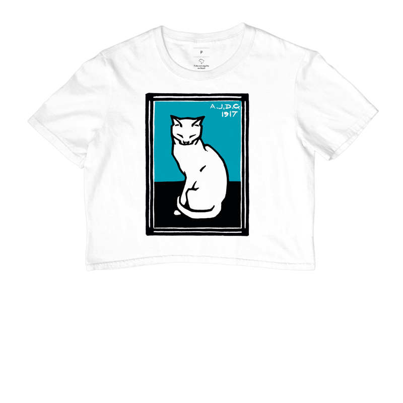 Sitting cat (1917) - Julie de Graag