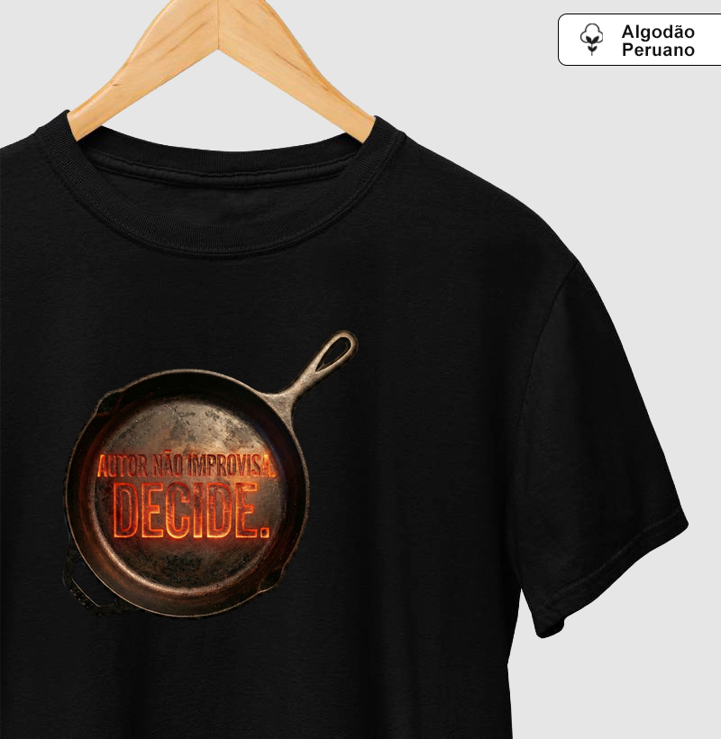 Autor não improvisa. Decide.