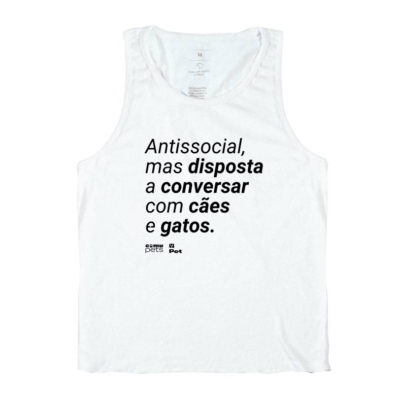 Camiseta antissocial 