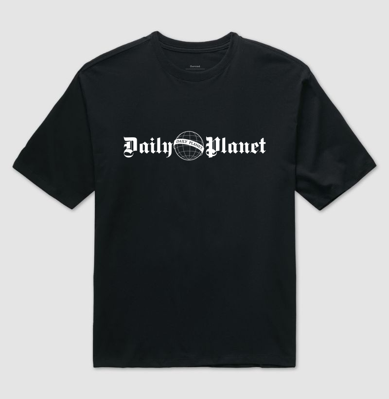 Camiseta Oversized Planeta Diário - Superman
