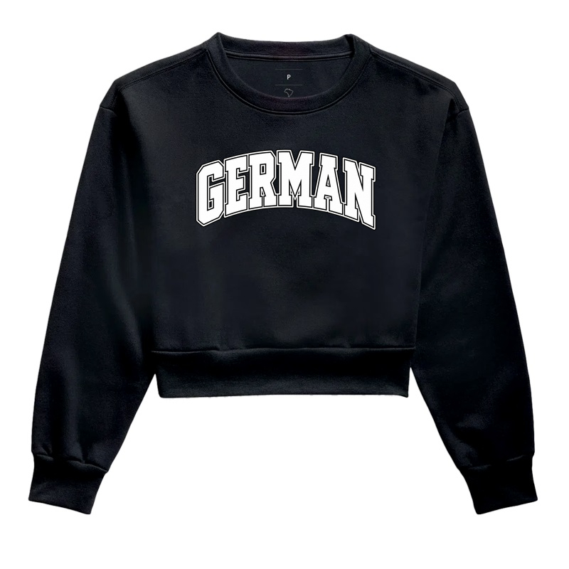 G E R M A N  - Cropped Moletom